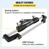 Hydraulic Steering Cylinder 300HP, Hydraulic Steering, Front Mount, Hydraulic Outboard Steering Cylinder for Marine Boat Steering System